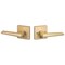 Sure-Loc Hardware Sure-Loc Hardware Basel Square Privacy Lever, Reversible Handing, Satin Brass BS102-SQ SB - alternate 2